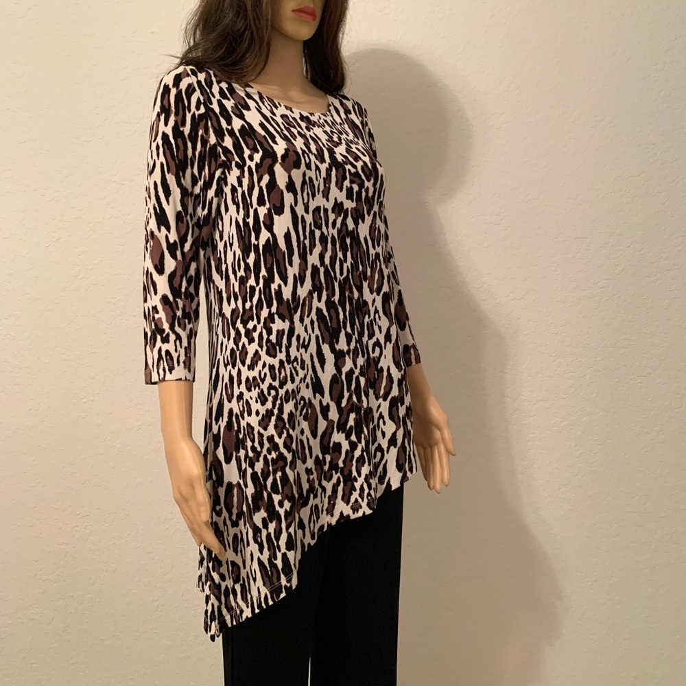 Chico’s TRAVELERS CLASSIC Asymmetrical Tunic (Size 0)